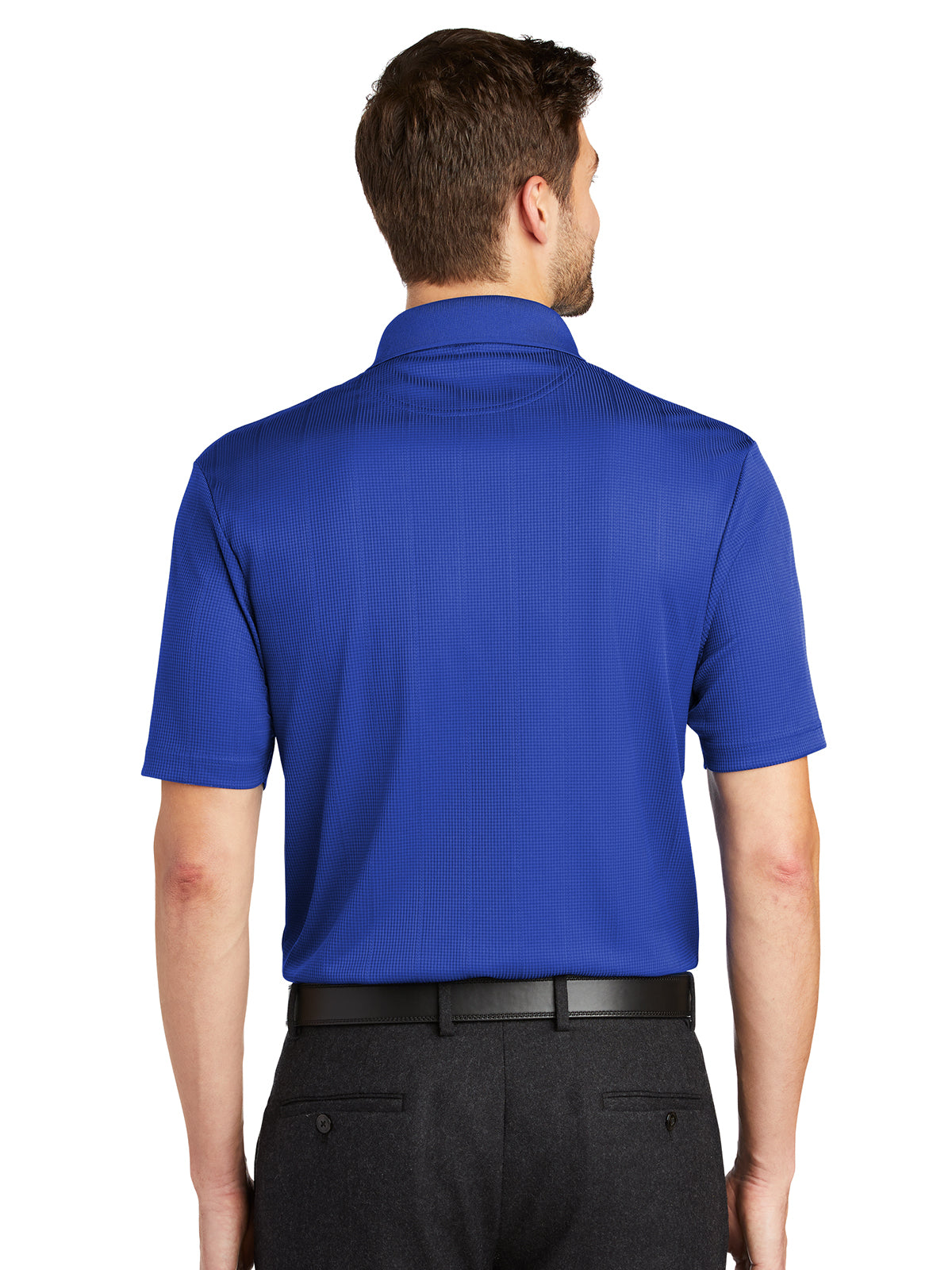 Men's Fine Jacquard Polo