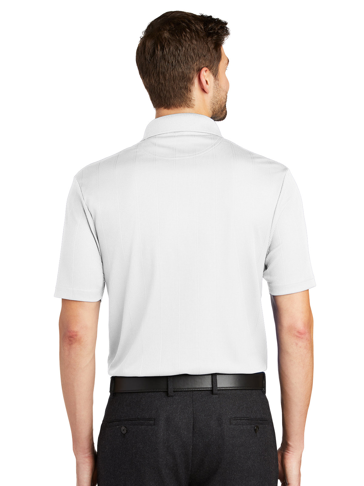 Men's Fine Jacquard Polo