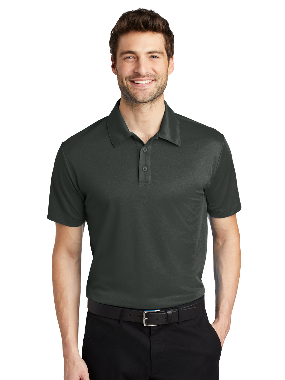 Men's Performance Polo - K540 - Steel Grey
