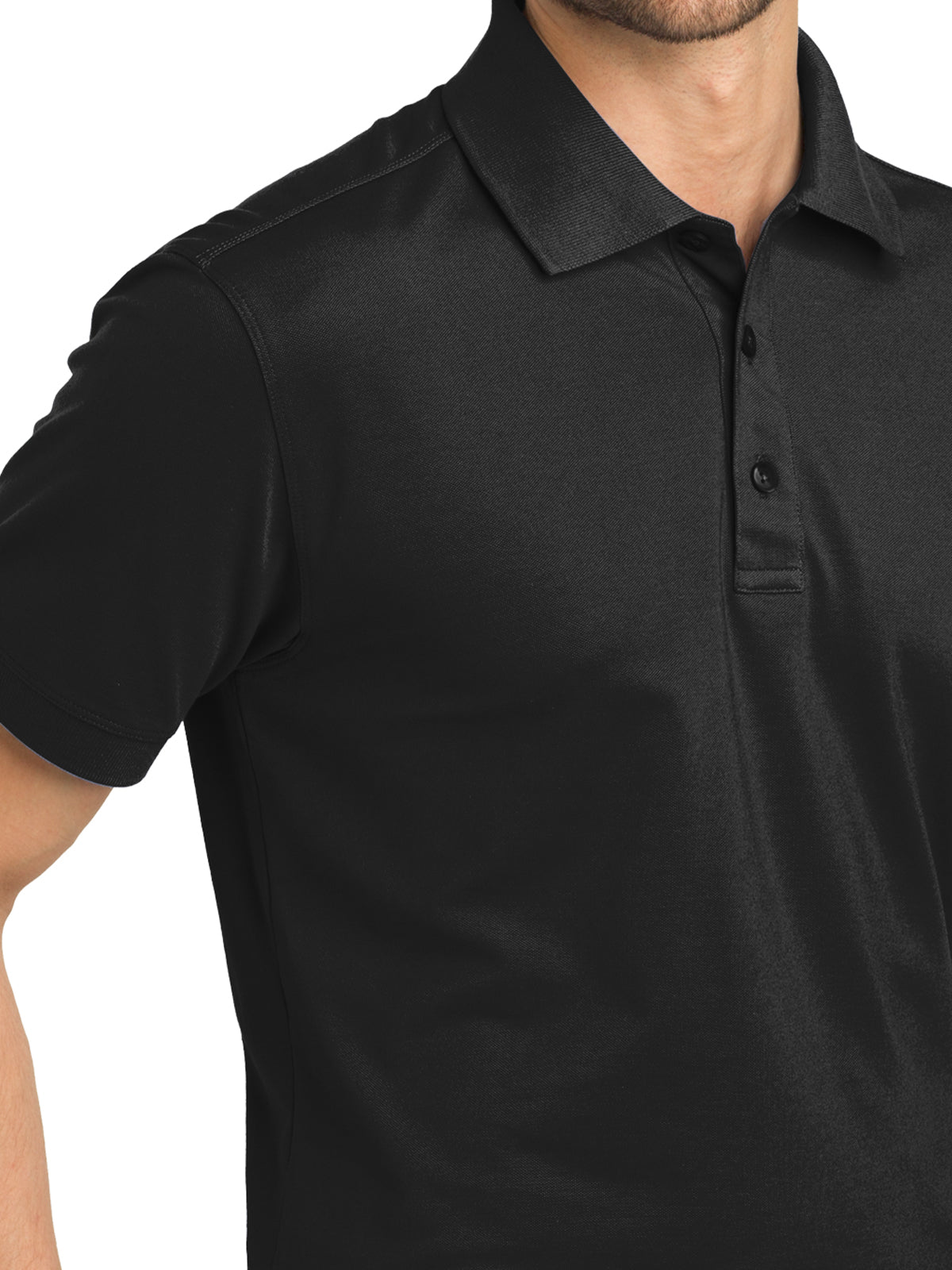 Men's Stretch Pique Polo