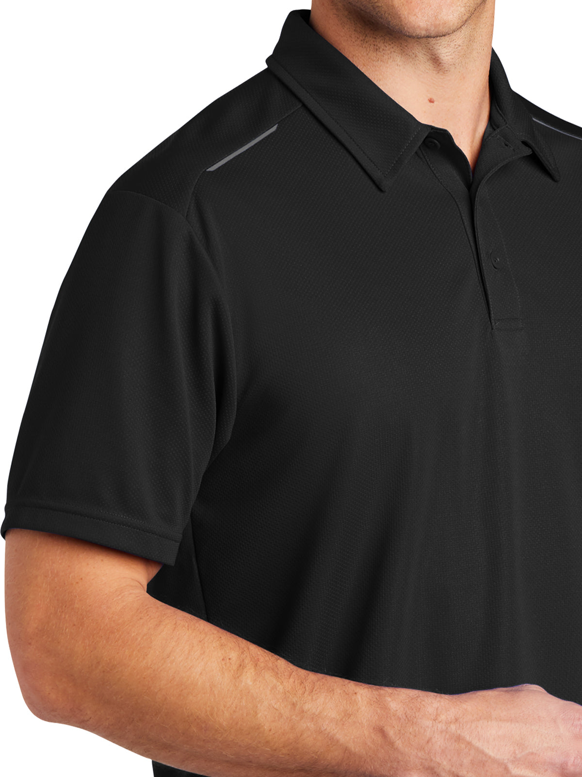 Men's Pinpoint Mesh Polo Shirt