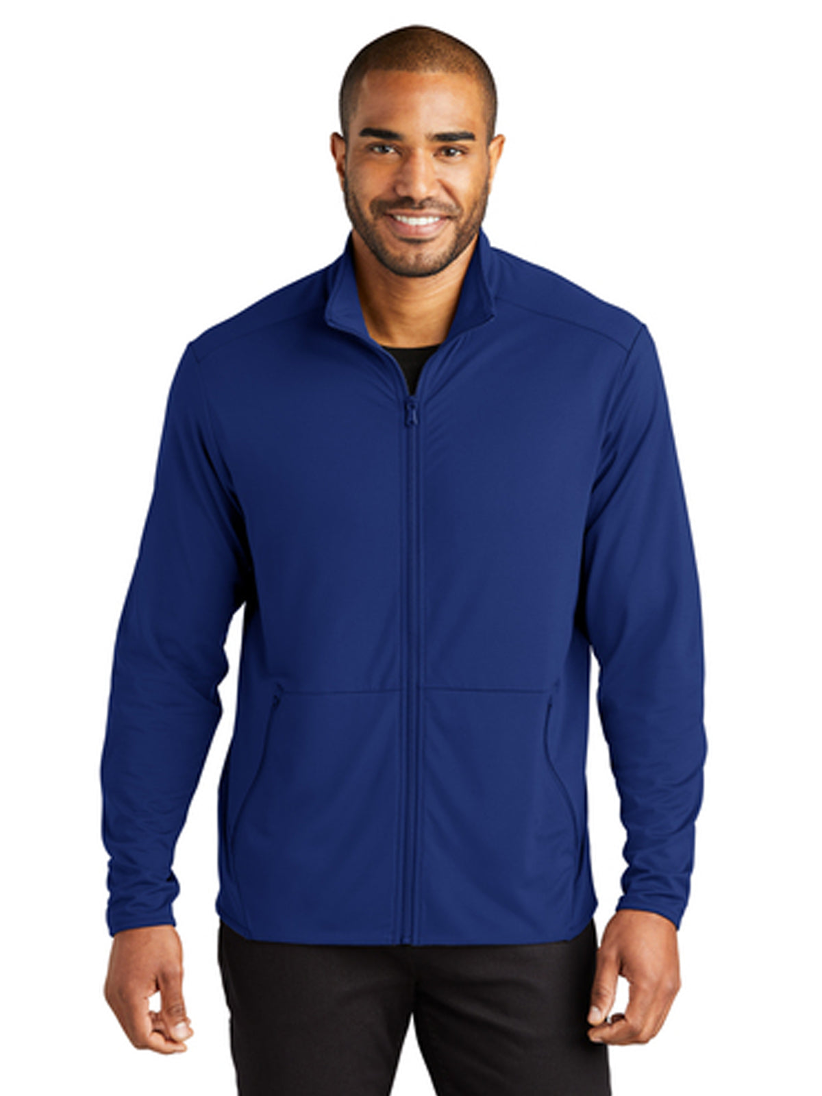 Men's 2-Pocket Stretch Fleece Full-Zip Sweatshirt