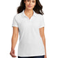 Women's Classic Pique Polo Shirt - L100 - White