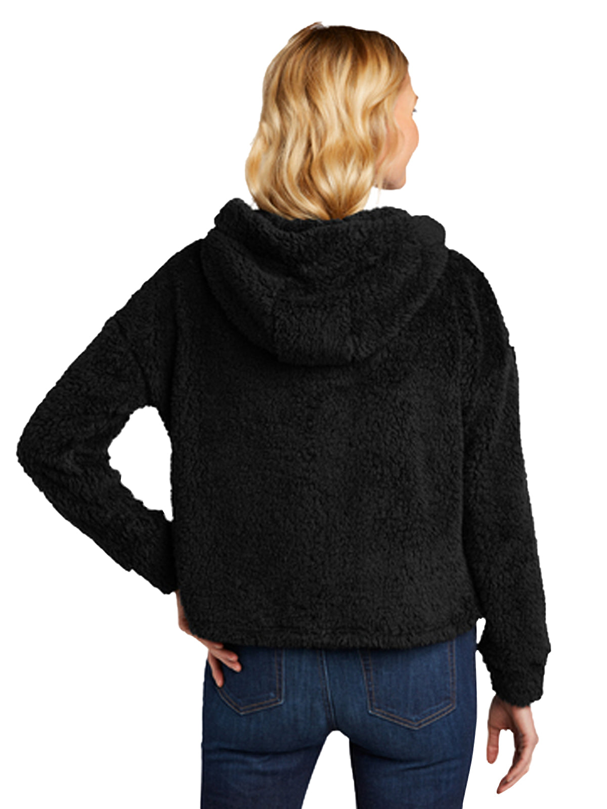 Women's Cozy Sherpa Fleece Hoodie Sweatshirt