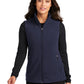 Women's Microfleece Vest - L152 - Navy