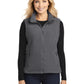 Women's Fleece Vest - L219 - Iron Grey