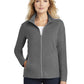 Women's Microfleece Jacket - L223 - Pearl Grey