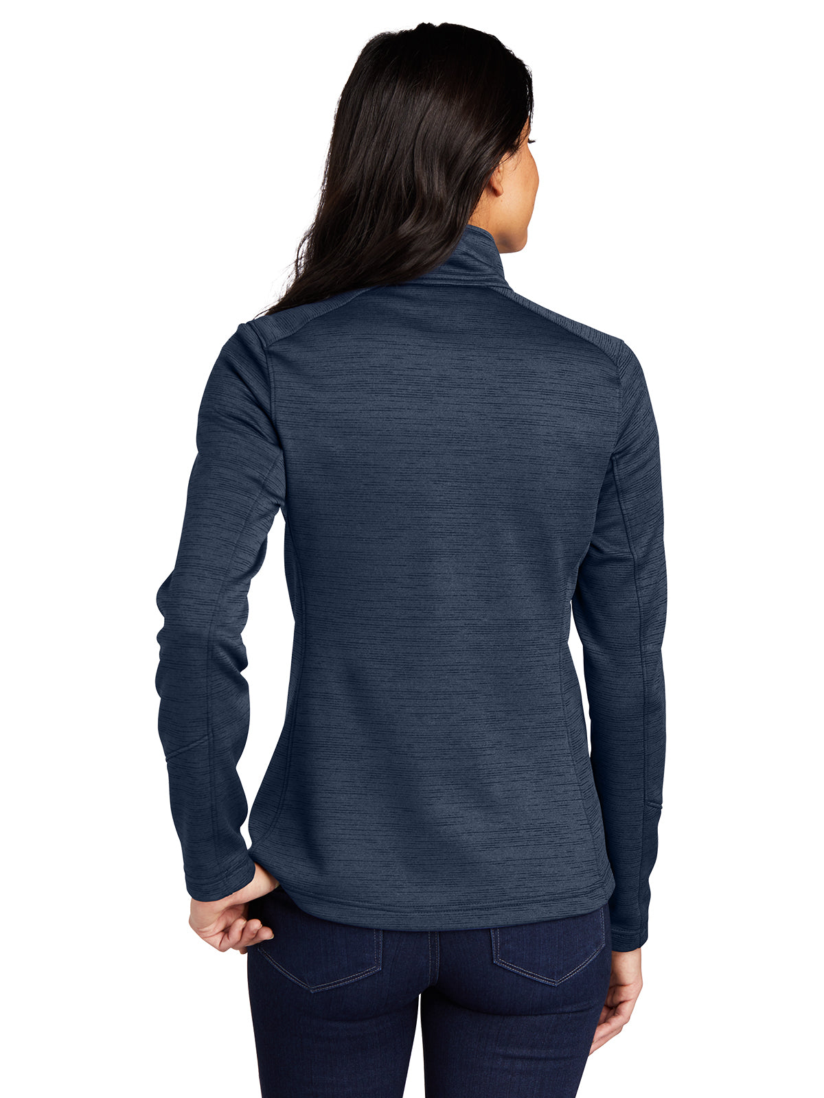 Women's Striped Fleece Jacket