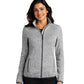 Women's Fleece Jacket - L232 - Grey Heather