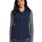Women's Soft Shell Vest - L325 - Dress Blue Navy