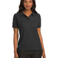 Women's Silk Touch Polo Shirt - L500 - Black