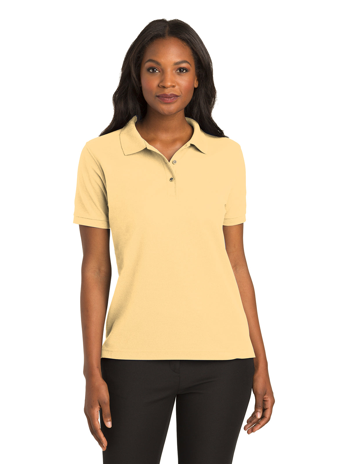 Women's Silk Touch Polo Shirt - L500 - Banana