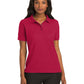 Women's Silk Touch Polo Shirt - L500 - Red