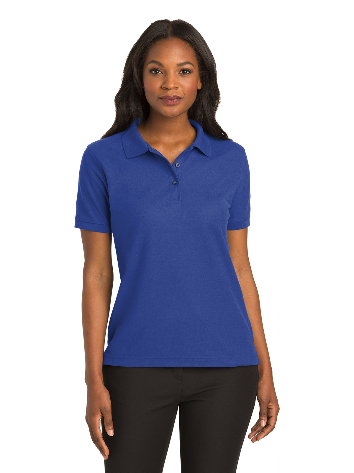 Women's Silk Touch Polo Shirt - L500 - Royal