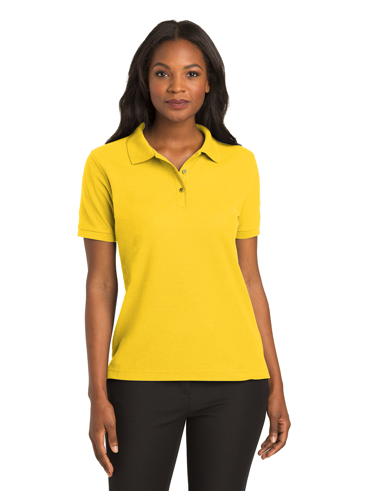 Women's Silk Touch Polo Shirt - L500 - Sunflower Yellow