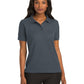 Women's Silk Touch Polo Shirt - L500 - Steel Grey