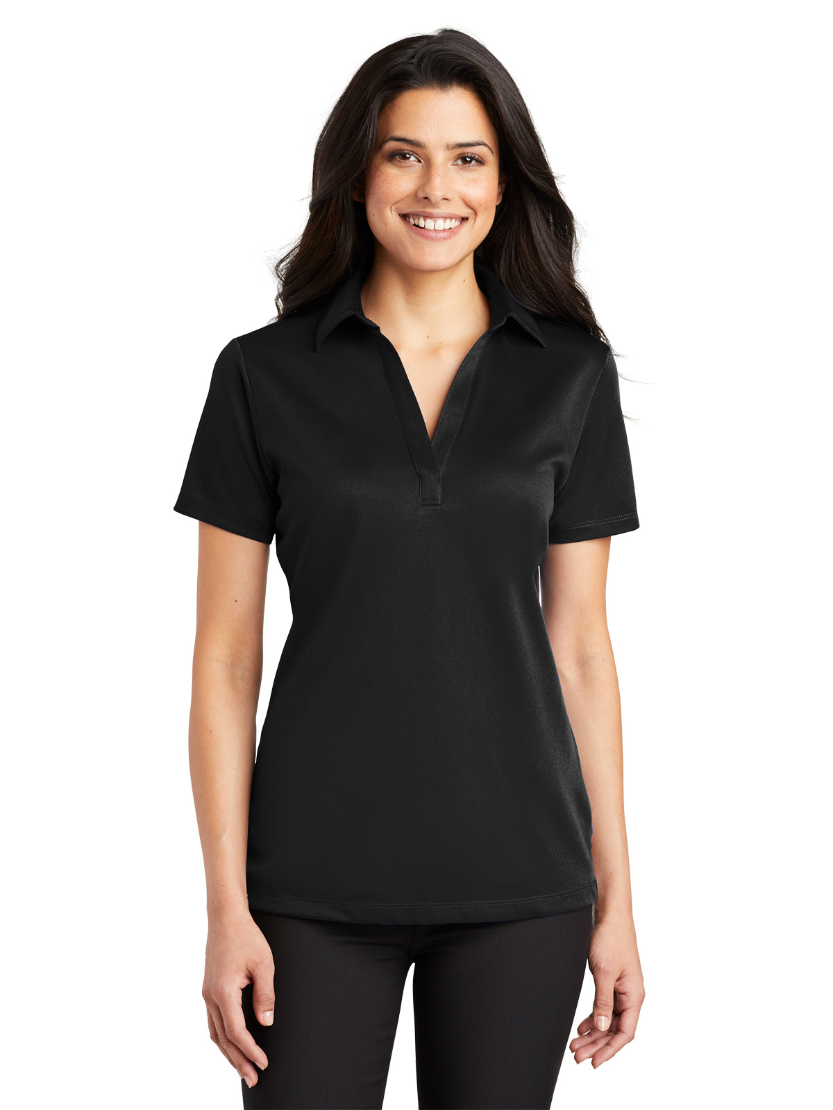 Women's Performance Polo - L540 - Black