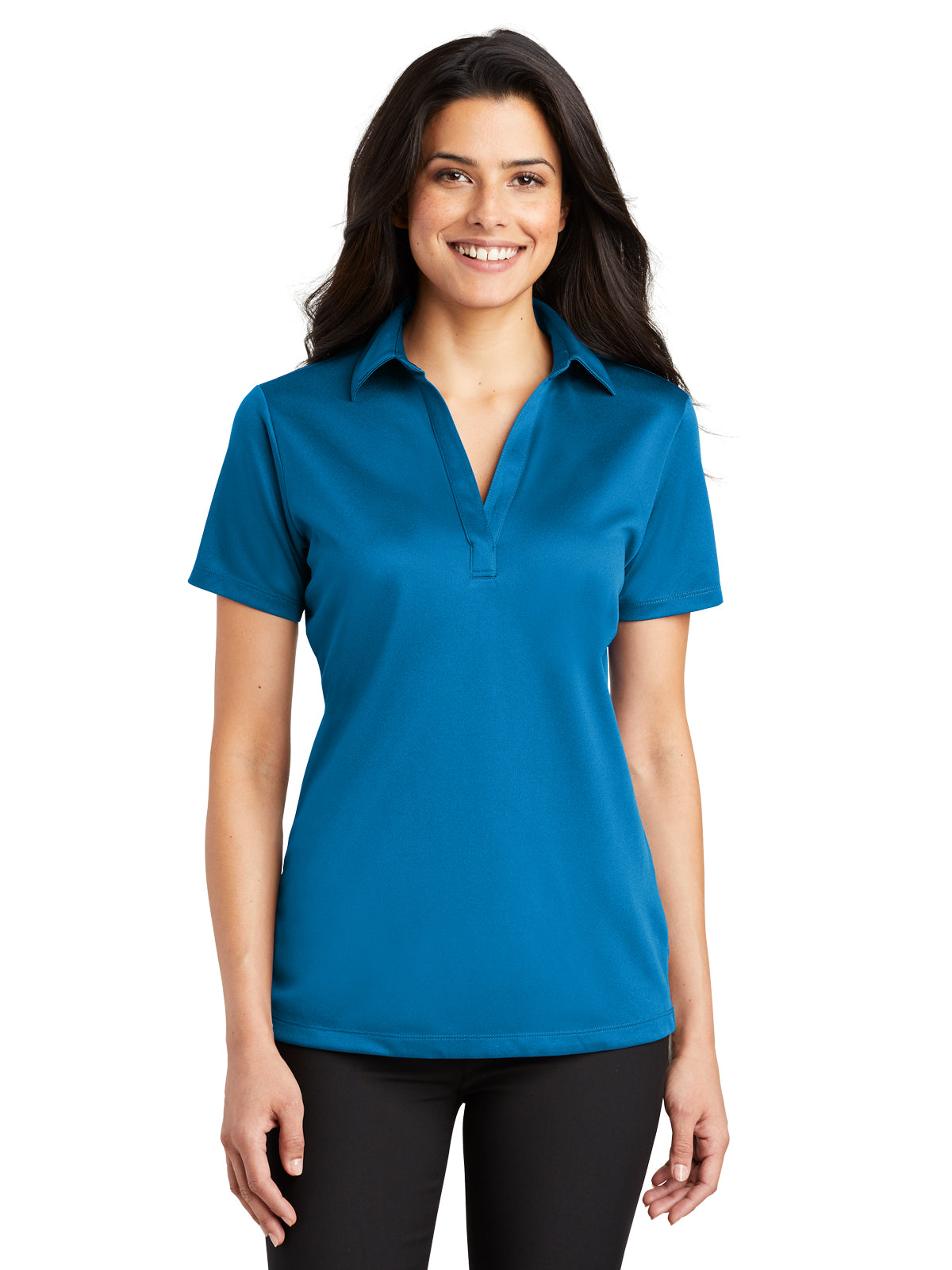 Women's Performance Polo - L540 - Brilliant Blue