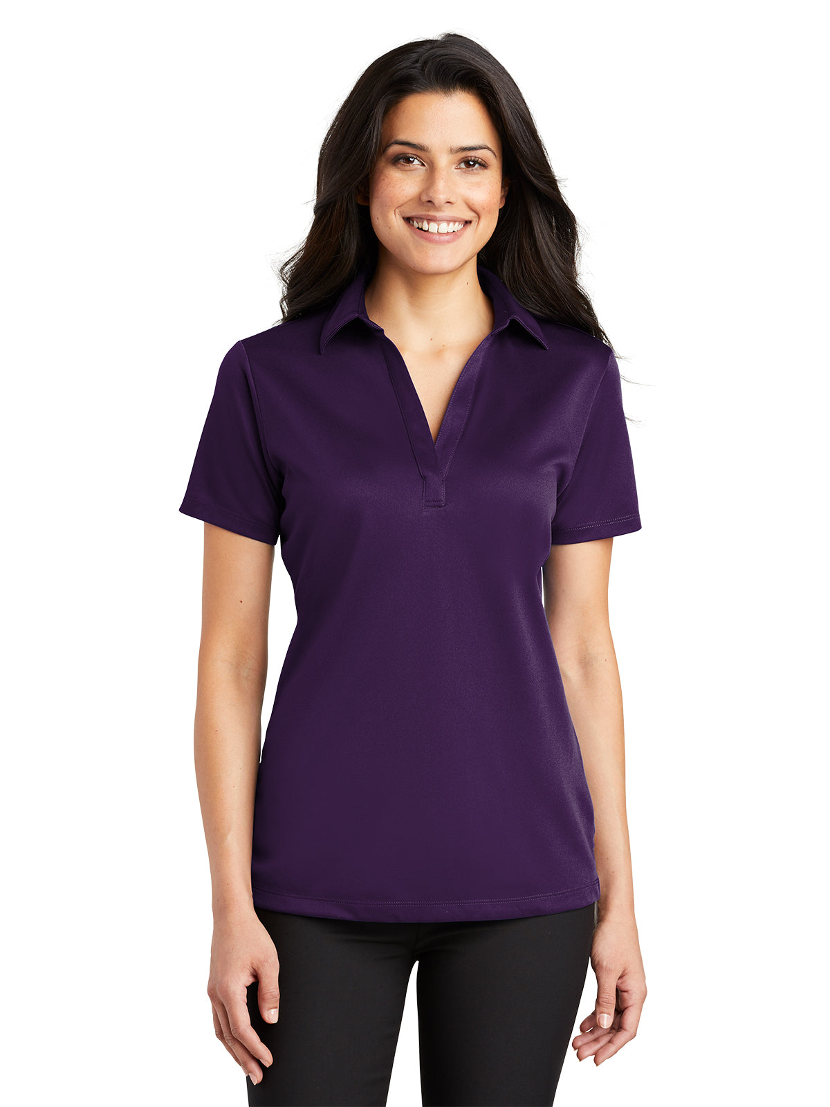 Women's Performance Polo - L540 - Bright Purple