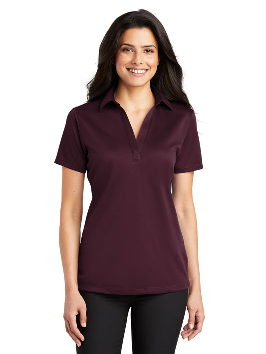 Women's Performance Polo - L540 - Maroon