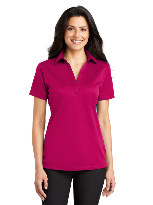 Women's Performance Polo - L540 - Pink Raspberry