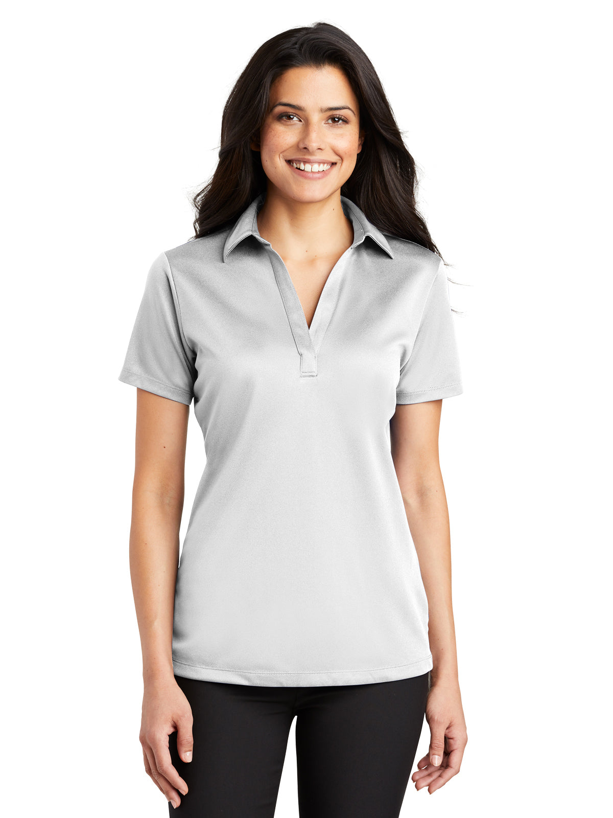 Women's Performance Polo - L540 - White