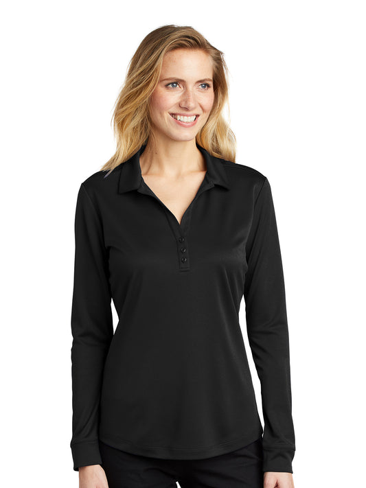 Women's Silk Touch Performance Long Sleeve Polo