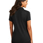 Women's Pocketless Jacquard Polo