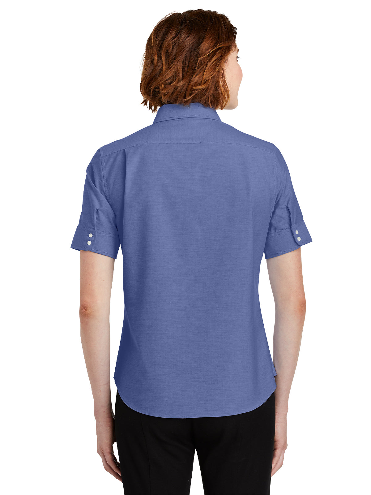 Women's Short Sleeve Oxford Shirt