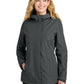 Women's 2-Pocket Rain Jacket - L714 - Grey Steel