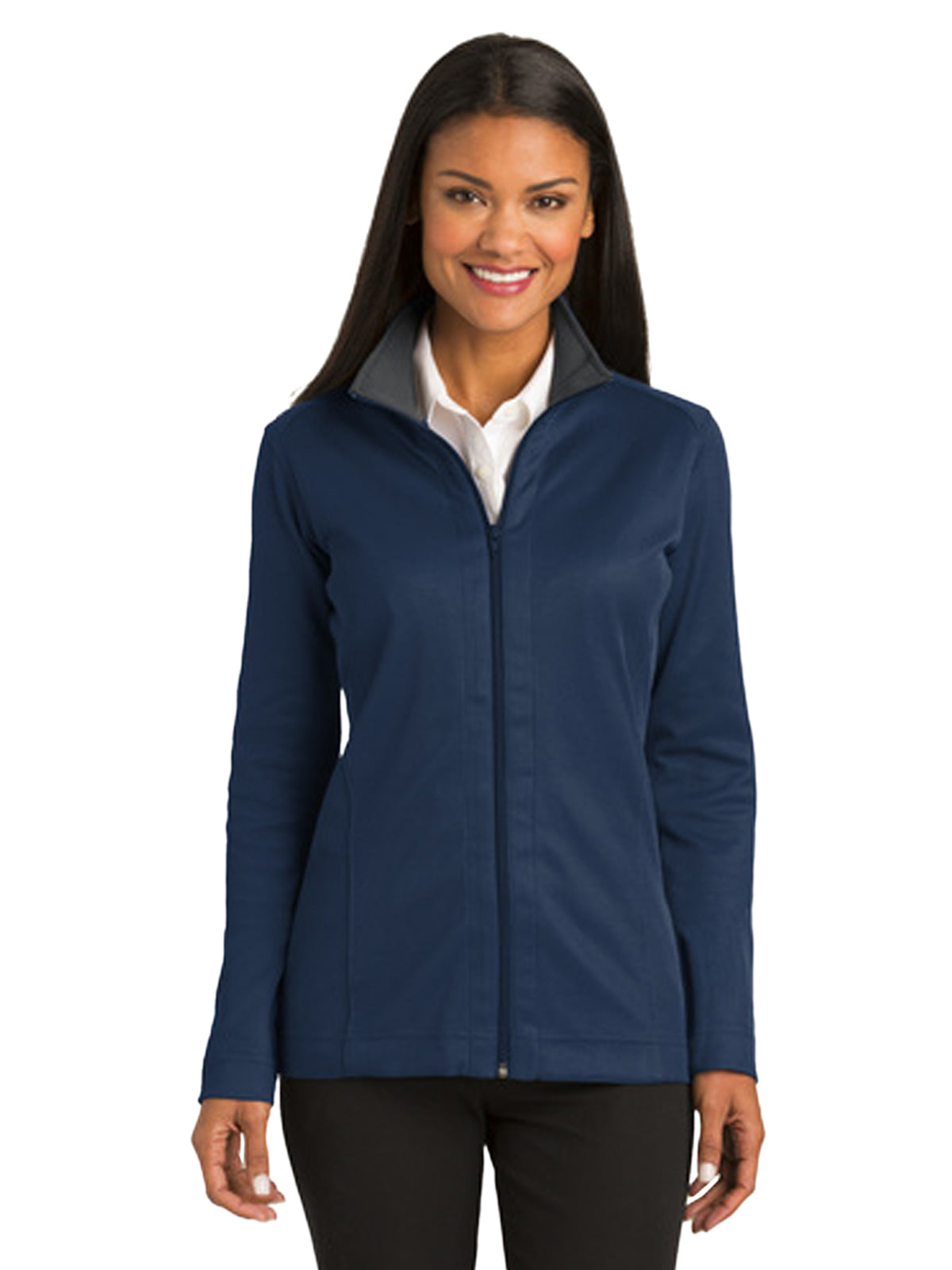 Women's Pocketless Full-Zip Jacket