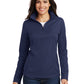 Women's Pinpoint Mesh Half-Zip Pullover