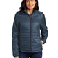 Women's Packable Puffy Jacket - L850 - Regatta Blue/River Blue Navy