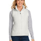 Women's Two-Pocket Puffer Vest - L853 - Marshmallow