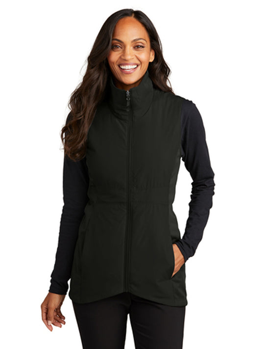 Women's Soft Shell Microfleece Lined Vest