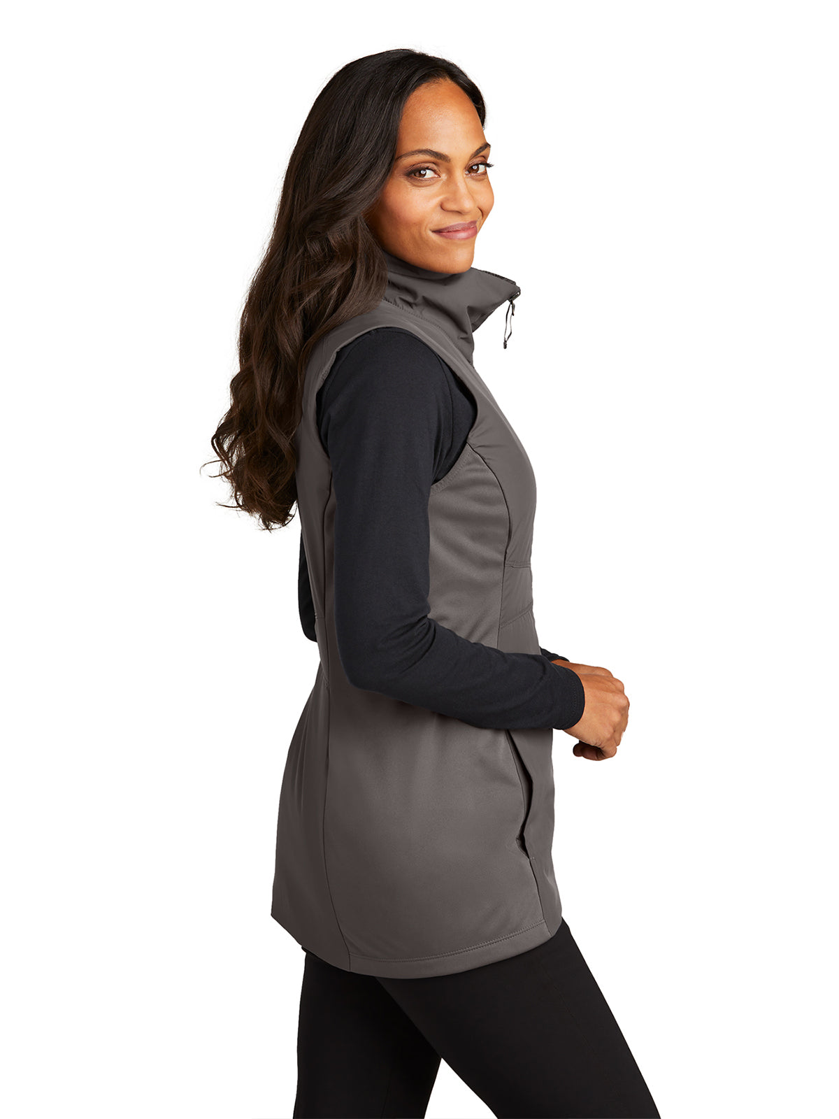 Women's Soft Shell Microfleece Lined Vest