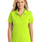 Women's Dry Zone Polo - LK110 - Safety Yellow