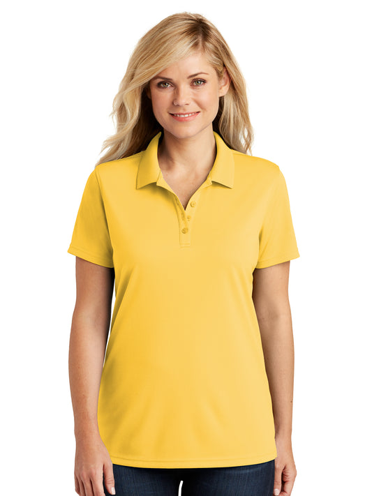 Women's Dry Zone Polo - LK110 - Sunburst Yellow