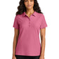 Women's Pocketless Wearever Signature Polo - LK200 - Awareness Pink