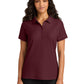 Women's Pocketless Wearever Signature Polo - LK200 - Burgundy
