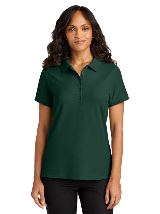Women's Pocketless Wearever Signature Polo - LK200 - Dark Green
