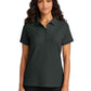 Women's Pocketless Wearever Signature Polo - LK200 - Grey Smoke