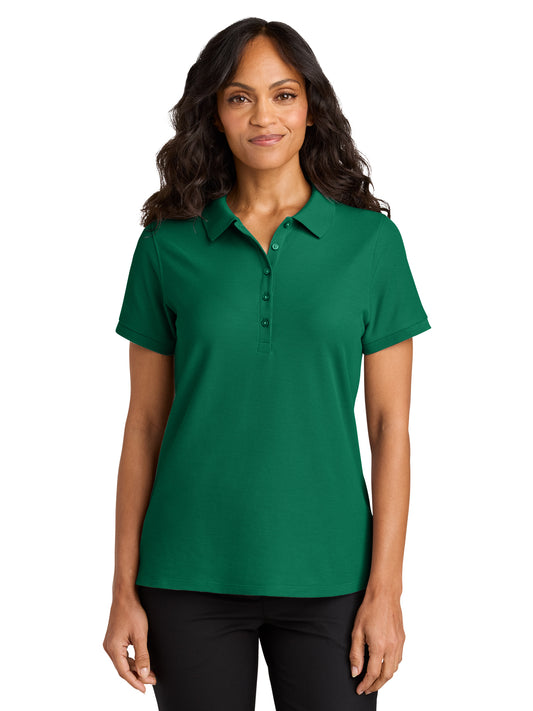 Women's Pocketless Wearever Signature Polo - LK200 - Kelly Green