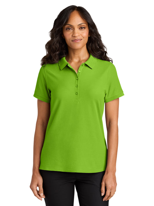 Women's Pocketless Wearever Signature Polo - LK200 - Lime