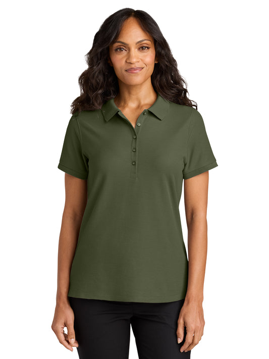 Women's Pocketless Wearever Signature Polo - LK200 - Olive Drab Green