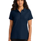Women's Pocketless Wearever Signature Polo - LK200 - River Blue Navy