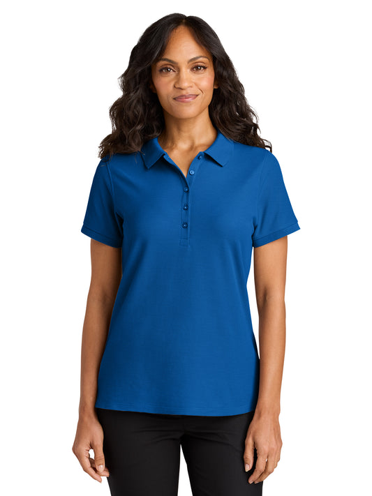Women's Pocketless Wearever Signature Polo - LK200 - Strong Blue