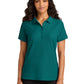 Women's Pocketless Wearever Signature Polo - LK200 - Teal Green