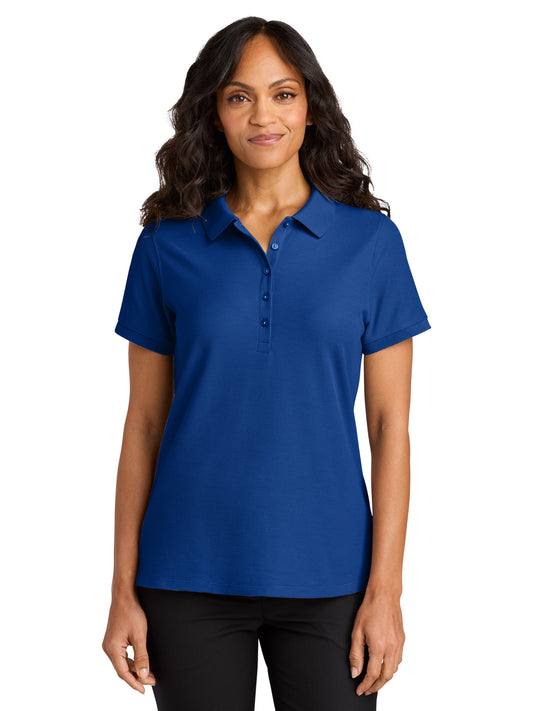 Women's Pocketless Wearever Signature Polo - LK200 - True Royal