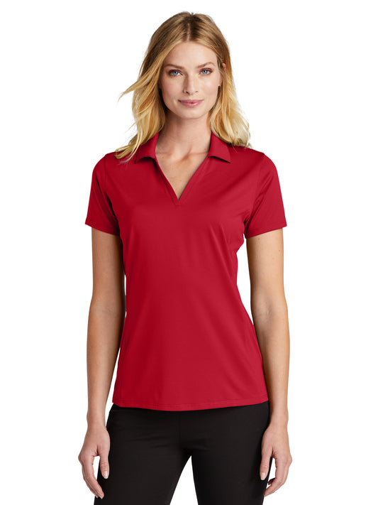 Women's Performance Staff Polo LK398 - LK398 - Engine Red